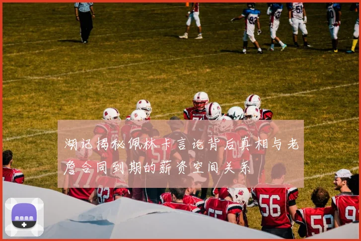 湖记揭秘佩林卡言论背后真相与老詹合同到期的薪资空间关系